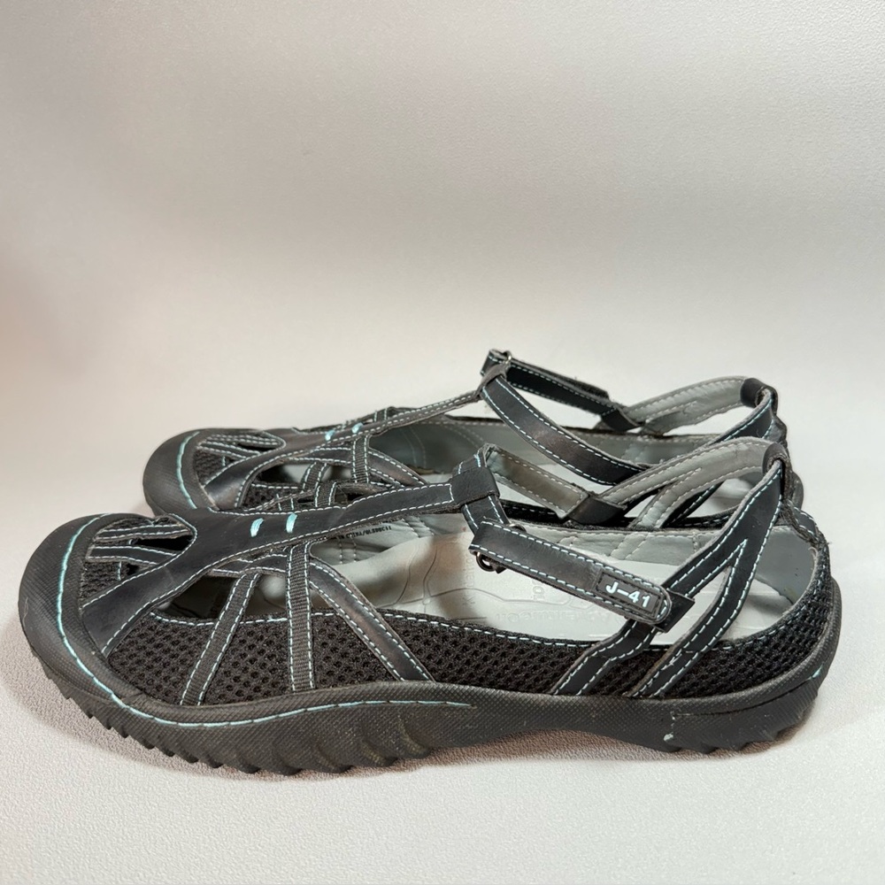 J-41 Adventure On Jeep Engineered Dash Mesh Black Hiking Shoes